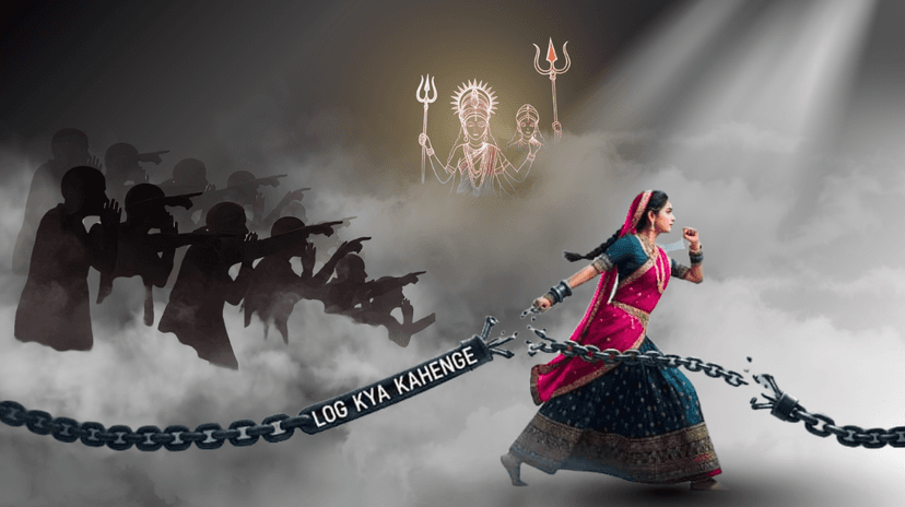 LOG KYA KAHENGE- “HER REAL SHACKLES”